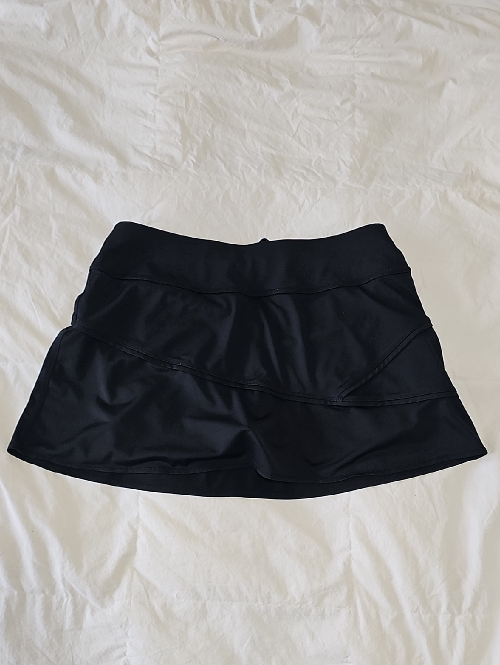 Athleta Black Athletic Skort - Layered Active Mini